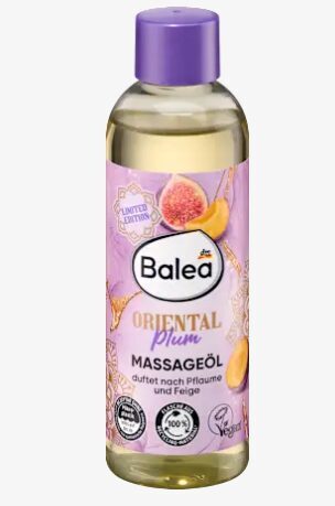 Balea masāžas eļļa Oriental Plum, 100 ml